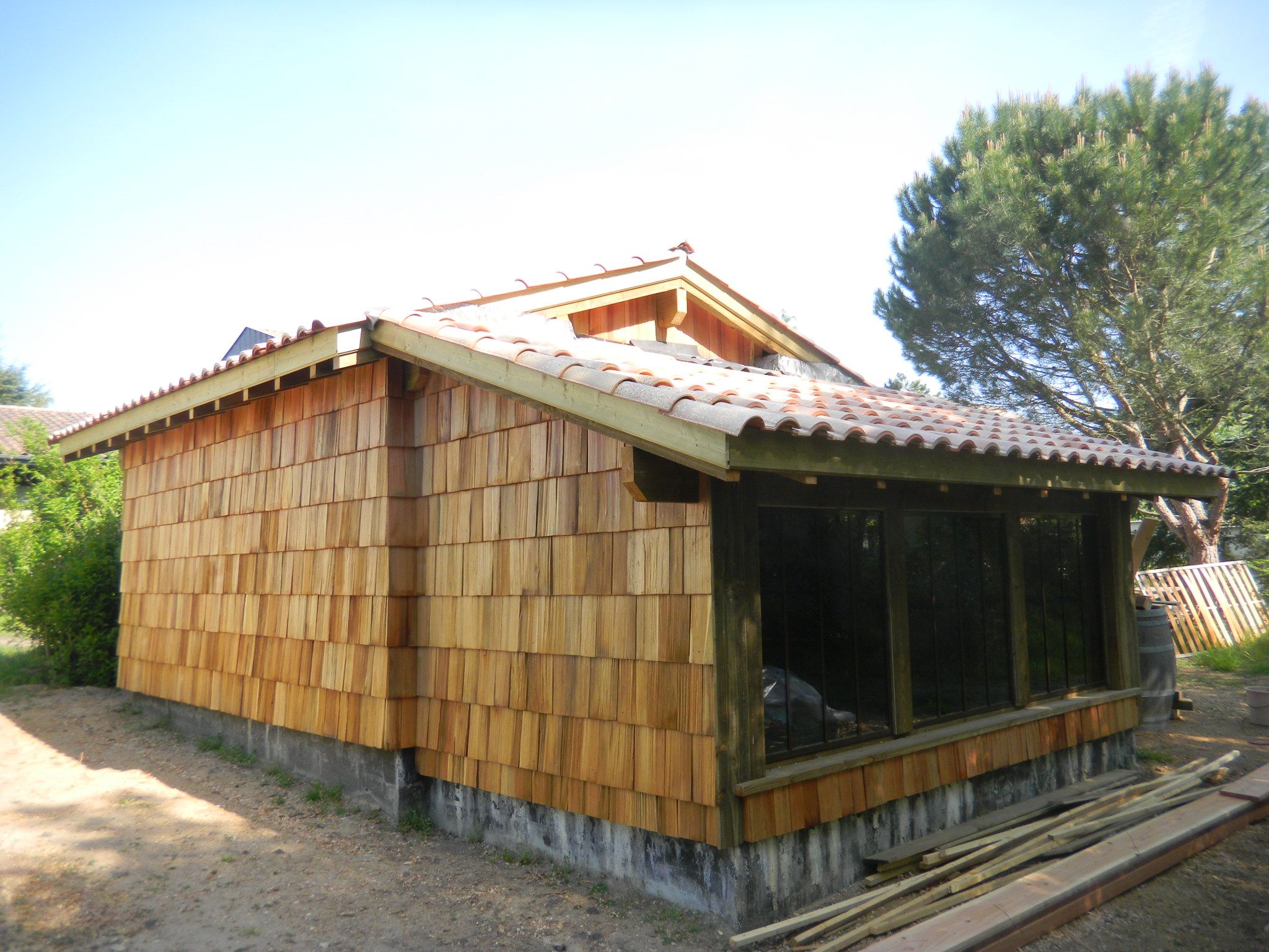 cabanon bardage